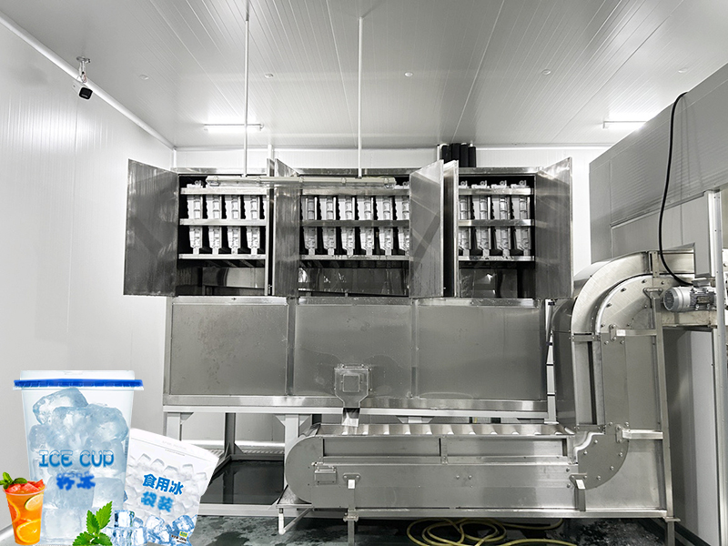 全自動(dòng)食用杯冰/袋冰生產(chǎn)線(xiàn)